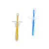TOVINANNA 6pcs Silicone Toothbrush Training Bristle Toothbrush Umbrella-Shaped for Boys and Girls for Oral Care and Early Dental Hygiene Practice view 2