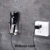 2X Electric Shaver Holder Wall-Mounted Self-Adhesive Stainless Steel Shaver Holder Wall-Mounted Bathroom Shaver Holder view 2