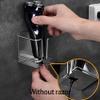 2X Electric Shaver Holder Wall-Mounted Self-Adhesive Stainless Steel Shaver Holder Wall-Mounted Bathroom Shaver Holder view 4