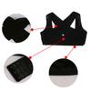 2X Ladies Women Adjustable Shoulder Back Posture Corrector Chest Brace Support Belt-Black-M & L view 4