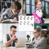 10 Pcs Glasses Ear Grips,Anti-Slip Eyeglasses Retainers Silicone Anti Slip Sleeve, Ear Hook Glasses Leg Sleeve, Anti Fall Leg Sleeve Glasses Glasses Grips Behind Ears Sideburns Fixator Protector. view 3