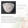Yuuinnter for Toothbrush Replacement Charger Power Supply Inductive Charging Holder Model 3757 USB Cable White view 4