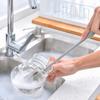 2Pc Sponge Brush Milk Bottle Cup Glass Washing Cleaning Kitchen Cleaner Tools Cup Cleaning Brush Plastic Short Handle & Long Handle view 3