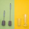 2Pc Sponge Brush Milk Bottle Cup Glass Washing Cleaning Kitchen Cleaner Tools Cup Cleaning Brush Plastic Short Handle & Long Handle view 4