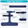 DOUQIFEI Straightening Immobilizer New Navy Blue Fingers with Steel Finger Corrector Trigger Finger Splint Mallet Finger Splints Finger Brace view 2
