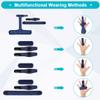 DOUQIFEI Straightening Immobilizer New Navy Blue Fingers with Steel Finger Corrector Trigger Finger Splint Mallet Finger Splints Finger Brace view 3