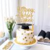 Happy Nurses Week Cake Topper, Thank You Nurses Party Decorations, Happy Nurses Day Decor, Nurses Appreciation Week Decorations Gold Glitter view 4