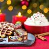 Waffulls Waffle Mix of Choco Hazelnut, Salted Caramel and Vanilla Waffles 12 x 50g, Soft Waffle Sandwich, Breakfast Snack, Ready to Eat Snack Christmas Gifts for Kids view 2