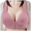 Cotton Bras for Women Non Wired Front Fastening Bras for Women Adhesive Non-Padded Plus Size Sexy Lingerie 16-32 Women's pjs high Waisted Knickers Women's Strapless view 2
