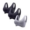 Underwired Bras for Women UK Womens Sexy Underwear Soft Cup Bow tie Non Wired Bras Bra Underwear Set for Lingerie Sets Women UK Adjustable Straps White Vest Tops White view 1