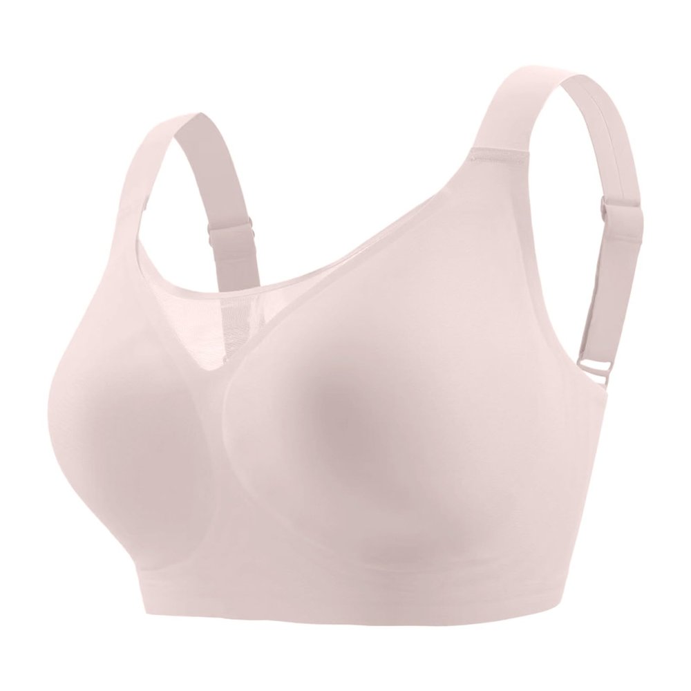 WILLBEST Soft Bras for Women Large Breasts Spaghetti Strap top Lingeries Sexy Thongs for Woman Ladies Underwear Knickers Packs Soft Bras Women UK mid Support Seamed Stockings Suspenders White