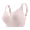 WILLBEST Soft Bras for Women Large Breasts Spaghetti Strap top Lingeries Sexy Thongs for Woman Ladies Underwear Knickers Packs Soft Bras Women UK mid Support Seamed Stockings Suspenders White view 1