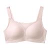 WILLBEST Soft Bras for Women Large Breasts Spaghetti Strap top Lingeries Sexy Thongs for Woman Ladies Underwear Knickers Packs Soft Bras Women UK mid Support Seamed Stockings Suspenders White view 2