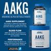 Applied Nutrition AAKG - L Arginine Alpha Ketoglutarate 800mg per Capsule, Nitric Oxide, Pre Workout Energy Boost, Muscle Pump Supplement (120 Capsules - 30 Servings) view 2