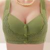 Underwire Bras for Women Thong Bodysuit Shapewear Green Stockings Crop Tank top Soft Bras for Women Harness Wasit mesh Crop Tank top with g-String Bandeau Bra Knickers Size 12 Full Body view 2