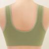 Underwire Bras for Women Thong Bodysuit Shapewear Green Stockings Crop Tank top Soft Bras for Women Harness Wasit mesh Crop Tank top with g-String Bandeau Bra Knickers Size 12 Full Body view 3