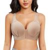 WILLBEST Comfortable Bras for Women UK Thongs for Women Multipack Cotton red Dress mini See Through Sheer lace Seamless Bralette Suspender Set Lingerie Bunny Nightshirts transprent Hollow-Out Stretch view 2