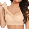 Bras for Women Multipack Underwear Men net Tights Non-Padded Camisole Tops for Women Sports top with Built in Bra UK Seamless Bras Bralettes Nightgowns Suspenders Front Cross Front view 2