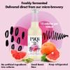 PiQi Grapefruit & Cardamom Water Kefir - Live Cultures, Gut-Friendly, Vegan, Dairy Free and Lightly Sparkling (3 x 250ml) view 3