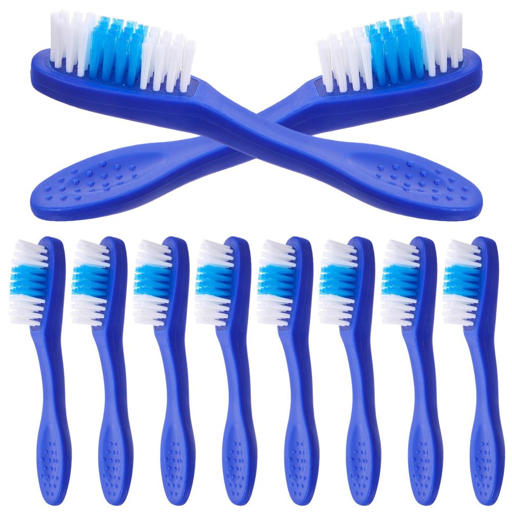 10pcs Prison Toothbrush Tooth Brush Mini Toothes Teeth Mini Size Tooth Household Tooth Small Toothes Handle Tooth Cleaning Soft Travel Nylon