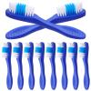 10pcs Prison Toothbrush Tooth Brush Mini Toothes Teeth Mini Size Tooth Household Tooth Small Toothes Handle Tooth Cleaning Soft Travel Nylon view 1