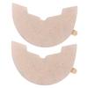 Beaupretty 2pairs Friction for Sneakers Trainer Protector Nonslip Insoles for Men Women Gym Shoe Pad view 1