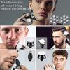 Electric Razor for Men, 5 in 1 7D Floating Cutter Head Base Charging Portable Electric Shaver Men Beard Trimmer Clipper Skull Shaver Waterproof Shaving Machine (Color : Blue) view 3