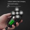 Electric Razor for Men, 5 in 1 Electric Razor for Men Bald Head Shaver LED Display Nose Hair Beard Trimmer Clippers Facial Cleansing Brush view 2