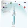FRCOLOR 4pcs Silicone Toothbrush for Boy Girl Bristles Standing Suction Training Brush for Boy Girl Newborn view 2