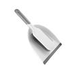 minkissy 2pcs Cleaning Brush Set Broom Dustpan Set for Bed Cleaning Tool Grey for Dust Removal and Desktop Brush Use view 1