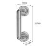 VALINK Suction Bathroom Grab Rails,Suction Grab Bar Rail,Punch Free Reusable Suction Cup Door Handle,Heavy Duty Shower Handle for Seniors and Elderly 2pcs view 2