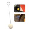 10pcs Wool Daubers Leather Ball Brush Leather Dye Applicator Metal Handle for Leather Dyes Crafts Projects Working Tool Leather Dye Tool view 2
