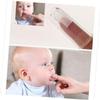 KOMBIUDA 2pcs Finger Toothbrush for Boy Girl Teething Brush Oral Massager for Newborns and Toothbrush Years view 3