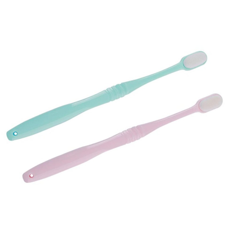 FRCOLOR 2pcs Micro-Nano Toothbrushes Soft Head for Adults Gum Care Portable Toothbrush for Family Use