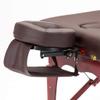WQZStar Spa Tables Lightweight Portable Wood Massage Beauty Table Couch Portable Foldable Bed for Reiki Therapy Treatment Salon (Brown) (Brown) view 4