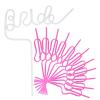 12pcs Reusable Bachelorette Party Favors Straws, Includes 1 White Large Bride Straw,11 Pink Gourd Shape Bachelorette Straws,Party Supplies Bridal Shower Wedding Engagement 12.6 With Brushes view 1