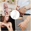 2PCS Bracelet Helper Hook Tool Stainless Wearing Assistance Tool Aid Jewelry Quick Wear and Removal Metal Hook Equipment for Bracelet Necklace Watch Clasps Zippers Closures Clasps view 2