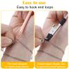 2PCS Bracelet Helper Hook Tool Stainless Wearing Assistance Tool Aid Jewelry Quick Wear and Removal Metal Hook Equipment for Bracelet Necklace Watch Clasps Zippers Closures Clasps view 4
