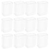 Baluue Reusable Toothbrush Cover 20pcs Plastic Toothbrush Covers Cap Travel Electric Toothbrush Heads Cover Protective Cap Case Clear view 1