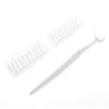 Dental Floss Clean Dental Flossers Kit, Kit of Handle Plus 20Pcs Refillable Disposable Flossers Heads, Suitable for Daily Care/Clean on Tooth (White) view 1