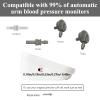 Blood Pressure Cuff,22-52cm Blood Pressure Monitors Extra Large Cuff Includes 4 Universal Interface,Adjustable Large Blood Pressure Cuff Compatible with Bp Monitors(Grey) view 4