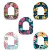 25pcs Adhesive Patches for Omnipod 5, Waterproof & Sweatproof Insulin Sensor Cover Adhesive Tape Glucose Monitor Protective Sticker Compatible with Omnipod 5 Overpatches (Floral Styles) view 1