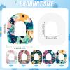 25pcs Adhesive Patches for Omnipod 5, Waterproof & Sweatproof Insulin Sensor Cover Adhesive Tape Glucose Monitor Protective Sticker Compatible with Omnipod 5 Overpatches (Floral Styles) view 2