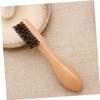 FOMIYES 3pcs Men Beard Shaving Brush Comb Beard Brush Styling Maker Wooden Hair for Men view 4
