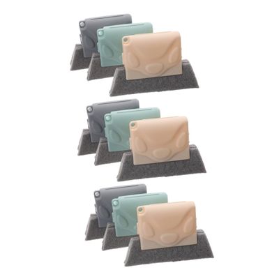 minkissy 9pcs Window Brush for Cleaning Tool Gap Brush for Household Groove Cleaning for Kitchen Accessories Random Color