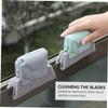 minkissy 9pcs Window Brush for Cleaning Tool Gap Brush for Household Groove Cleaning for Kitchen Accessories Random Color view 2