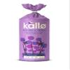 Kallo Blueberry & Vanilla Corn & Rice Cakes, Wholegrain Low Fat Healthy Snacks for Adults & Children, Vegan Friendly, Gluten Free, No Artificial Flavours or Preservatives, Single Pack  1 x 131g view 2