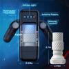 JITEM Robot-Shaped Men's Fitness Equipment with Stand, Multi-Frequency Telescopic Rotation, and Intelligent Heating(Color:B) view 2