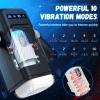 JITEM Robot-Shaped Men's Fitness Equipment with Stand, Multi-Frequency Telescopic Rotation, and Intelligent Heating(Color:B) view 4