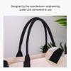 SUIOPPYUW Alphabet Beach Bag Preferred For Travel Enthusiasts Large Storage Space Canvas Letter Cotton Canvas Bag Handbag Canvas, K flower view 2